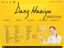 Tablet Screenshot of danzhariya.com